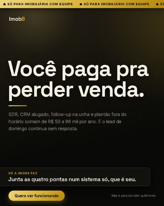 Criativo gerado pelo sistema: manchete com foto